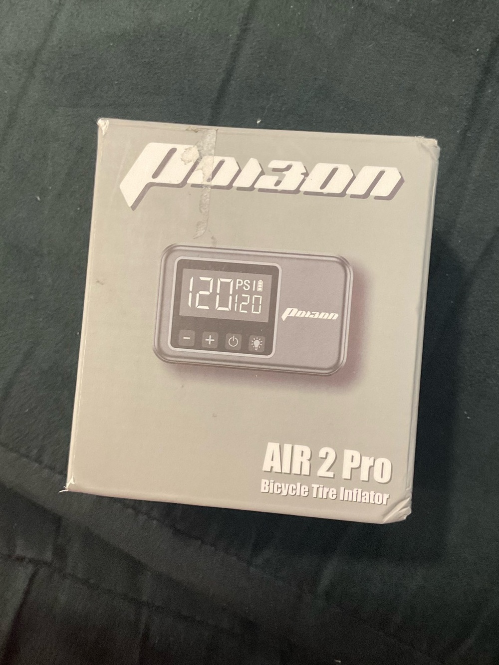 Poiaon AIR 2 Pro Bicycle Tire Inflator - Gray